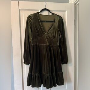 Halara Velvet Dress - never worn